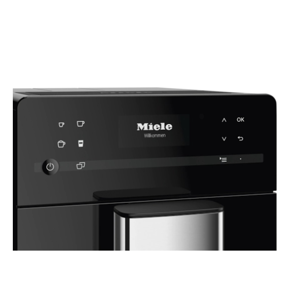 MIELE CM5310 Fully Automatic Coffee Maker, Obsidian Black | Miele| Image 4