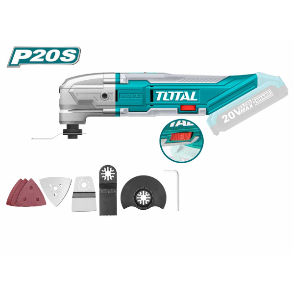 TOTAL TOT-TMLI2001 Cordless Multi-tool Solo 20V 