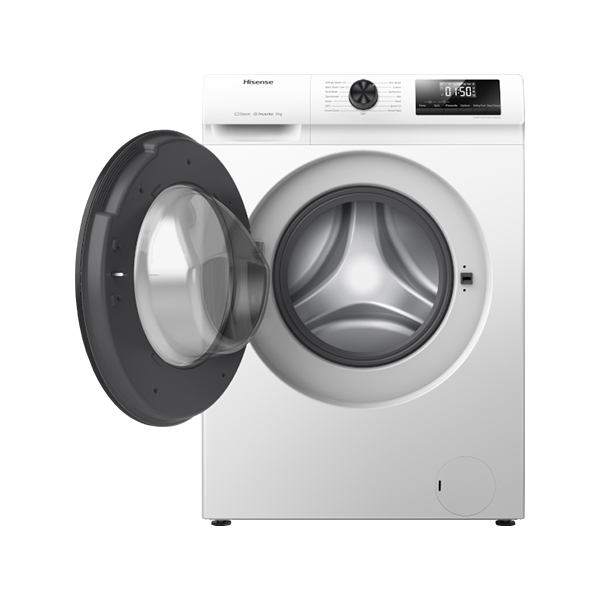 HISENSE WFQP7012EVM Πλυντήριο Ρούχων 7kg, Άσπρο | Hisense| Image 4
