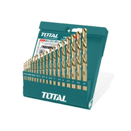 TOTAL TOT-TACSD0195 Set Metal Drill Bits 19pcs | Total