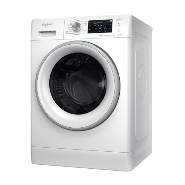 WHIRLPOOL 9W-FFWDD1076258SVEUN Washing Machine & Dryer 10/7 kg, White | Whirlpool| Image 2