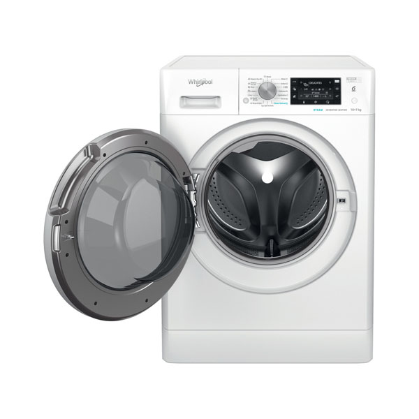 WHIRLPOOL 9W-FFWDD1076258SVEUN Washing Machine & Dryer 10/7 kg, White | Whirlpool| Image 3