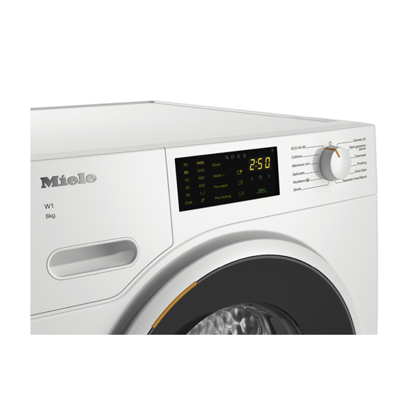 MIELE WWD 020 WCS EU1 LW Washing Machine 8kg, White | Miele| Image 3