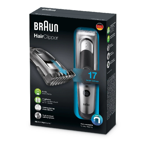 BRAUN HC5090 Rechargeable Hair Trimmer | Braun| Image 4