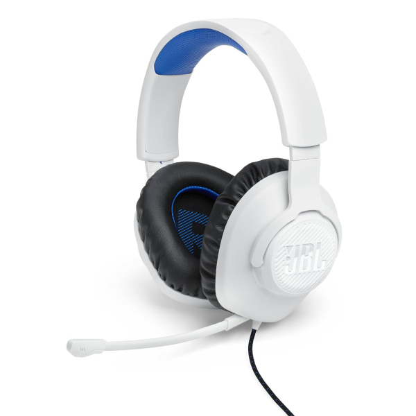 JBL Quantum 100P Over-Ear Ακουστικά, Άσπρο