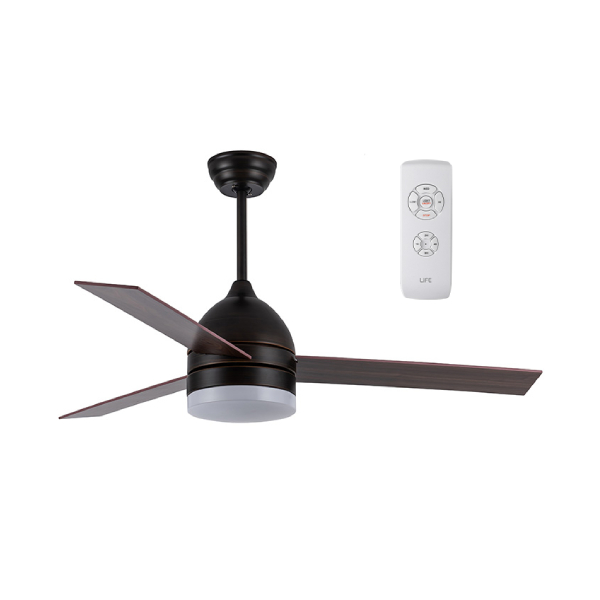 LIFE 221-0270 Aero Cafe Ceiling Fan With Remote Control, 122 cm | Life