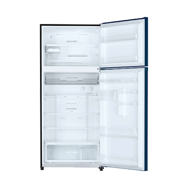 TOSHIBA AG820U-CY(XK) Refrigerator with Upper Freezer, Black Glass | Toshiba| Image 3