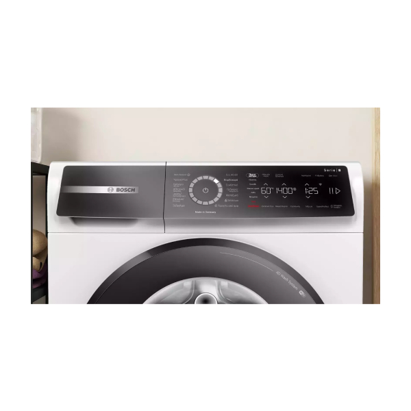 BOSCH WGB24409GR Serie 8 Washing Machine 9kg, White | Bosch| Image 3