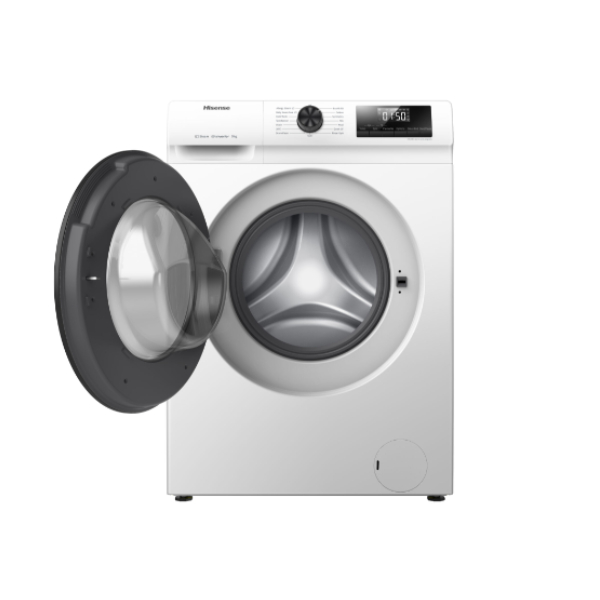 HISENSE WFQP8014EVM Washing Machine 8 Κg, White | Hisense| Image 2