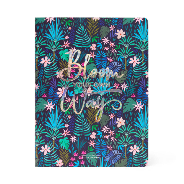 LEGAMI VB5NOT0033 Bloom Your Own Way Large My Notebook, Colorful