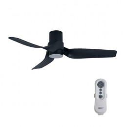 LUCCI AIR 80213354 Nautica Ceiling Fan with Remote Control 132cm, Black | Lucci-air