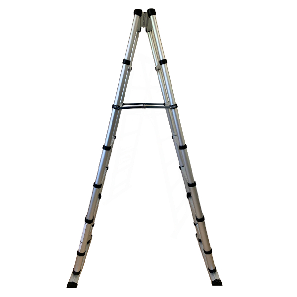 PALBEST GFU-21200A Telescopic Ladder Double 6+6 Steps | Palbest| Image 3