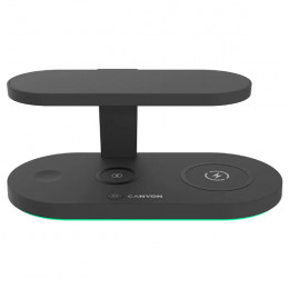 CANYON WCS501B Wireless Charging Station 5 in 1 UV, Black | Canyon