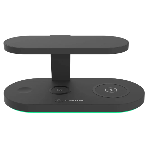 CANYON WCS501B Wireless Charging Station 5 in 1 UV, Black