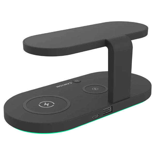 CANYON WCS501B Wireless Charging Station 5 in 1 UV, Black | Canyon| Image 3