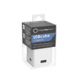 POWERCUBE 10440WT USB Cube Multi-socket with USB Ports | Powercube
