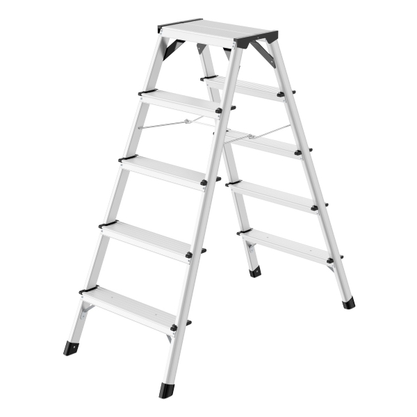 HAILO D60 Aluminum Ladder Double 5+5 steps
