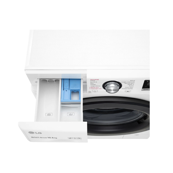 LG F4WV310S6E Washing Machine 10.5kg, White | Lg| Image 4