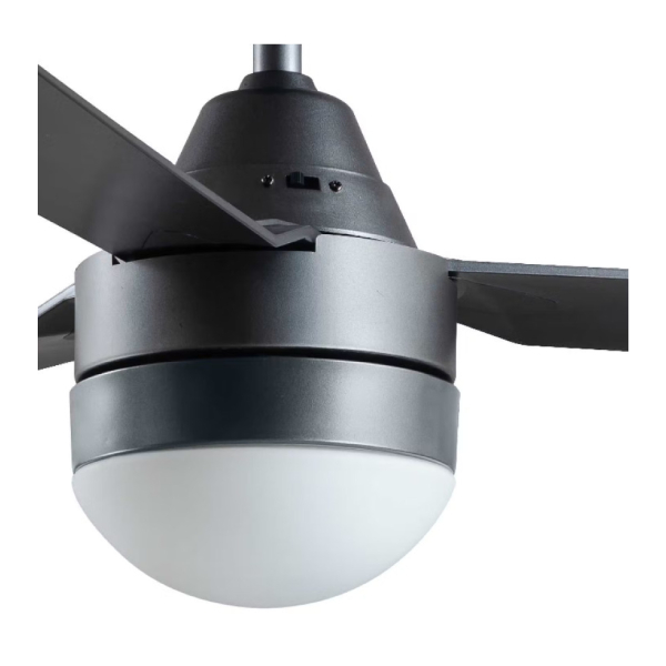 BAYSIDE 80531018 Megara Ceiling Fan with Remote Control, Black | Bayside| Image 2