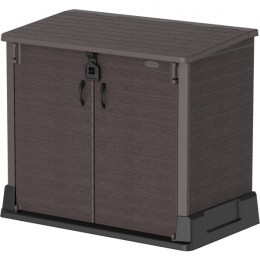 DURAMAX 86621-850L Outdoor Storage Cabinet 130X74X110 cm Brown | Duramax