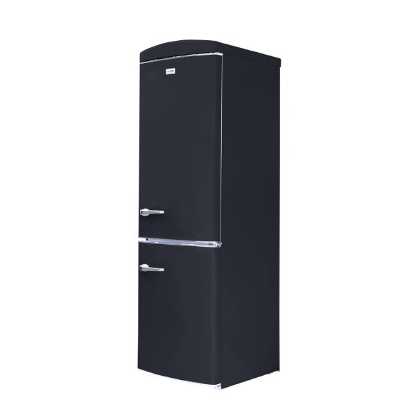 EQUATOR MDRF375WE-RE (RF 132 B) Retro Refrigerator with Bottom Freezer, Black | Equator| Image 2