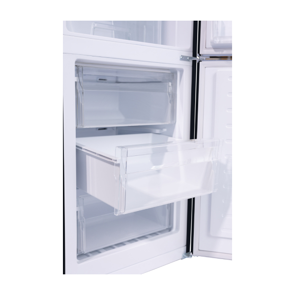 EQUATOR MDRF375WE-RE (RF 132 B) Retro Refrigerator with Bottom Freezer, Black | Equator| Image 4