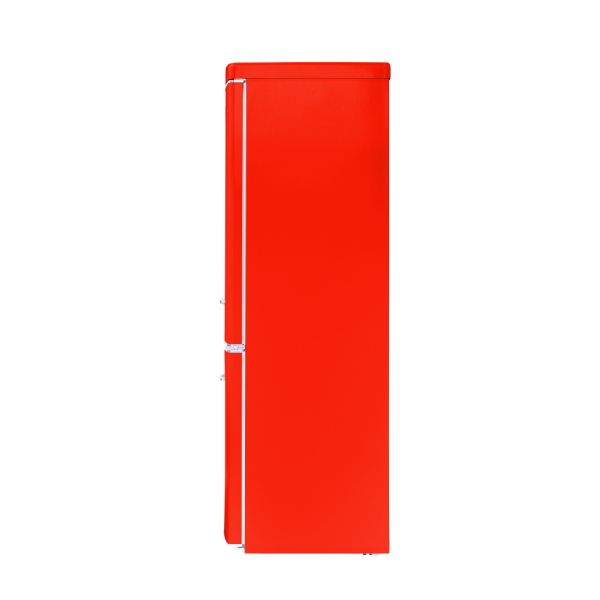 EQUATOR MDRF375WE-RE (RF 132 R) Retro Refrigerator with Bottom Freezer, Red | Equator| Image 3