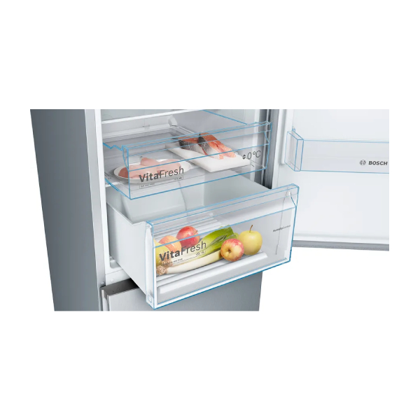 BOSCH KGN392LDC Refrigerator with Bottom Freezer, Inox | Bosch| Image 4