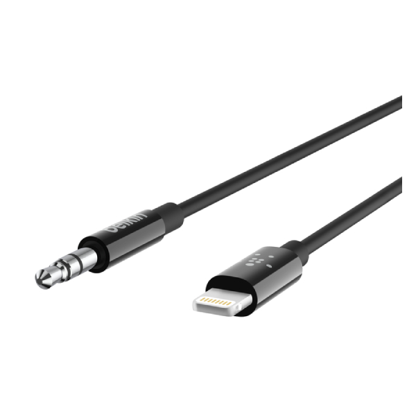 BELKIN AV10172BT06-BLK Lighting Cable to Jack Cable 3.5mm, 1.8m | Belkin| Image 3