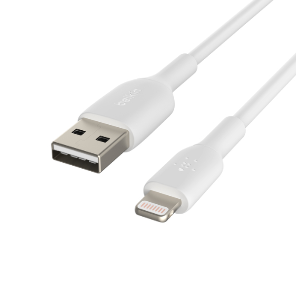 BELKIN CAB001BT2MWH Boost Charge Lightning to USB-A Cable 2m, White | Belkin| Image 3