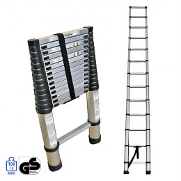 KAOKEY KAO-AP507320 Telescopic Aluminium Ladder 11 Steps | Kaokey