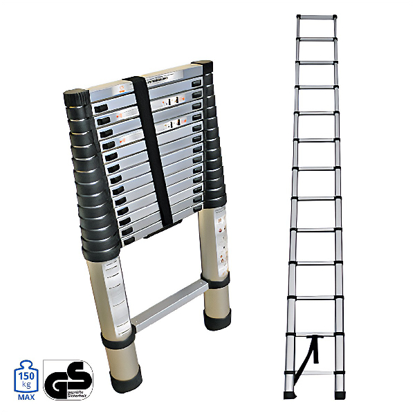 KAOKEY KAO-AP507320 Telescopic Aluminium Ladder 11 Steps