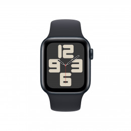 APPLE Smartwatch SE GPS 40 mm, Midnight Aluminium με Midnight Sport Band Λουράκι M/L | Apple