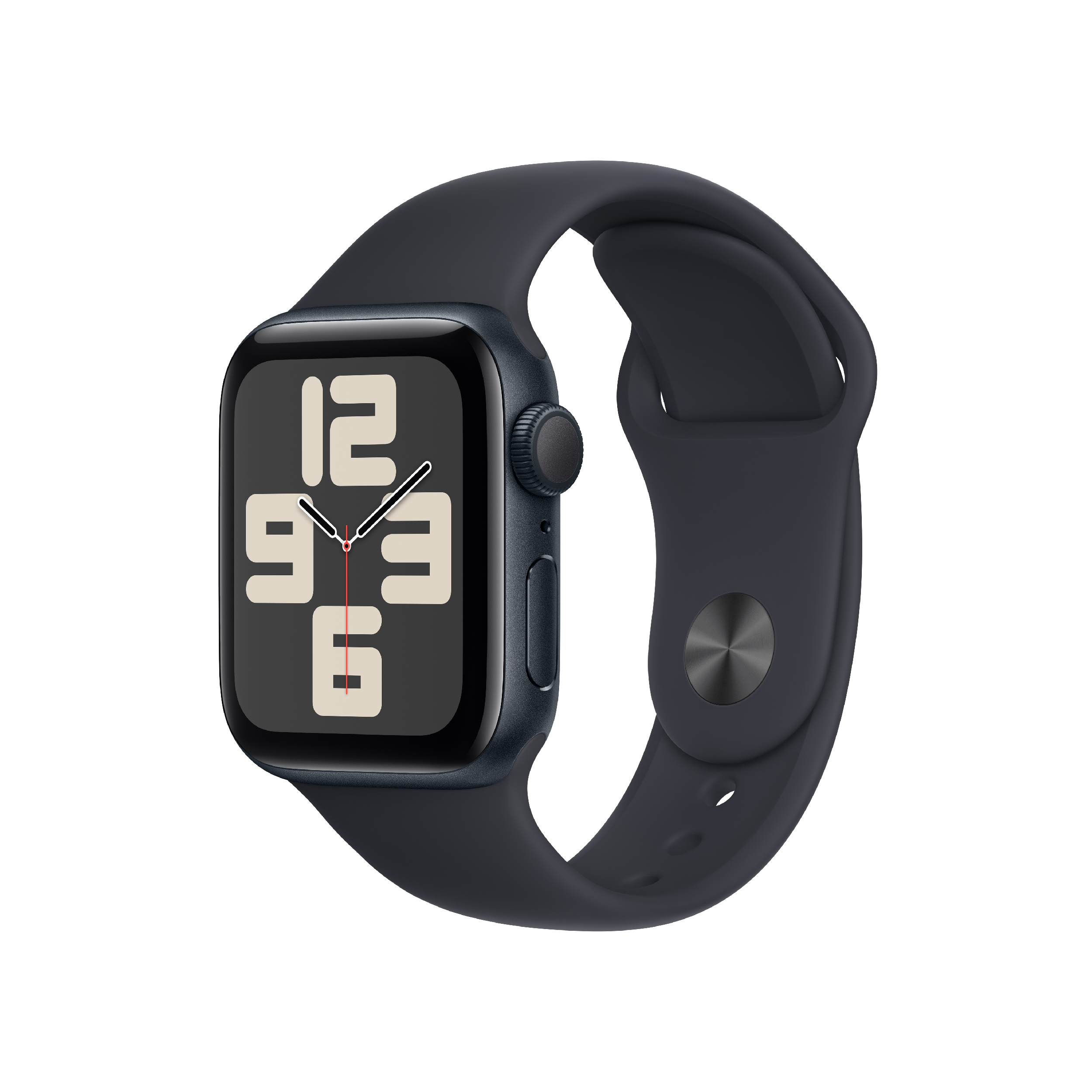 APPLE Smartwatch SE GPS 44 mm, Midnight Aluminium με Midnight Sport Band Λουράκι S/M | Apple| Image 2