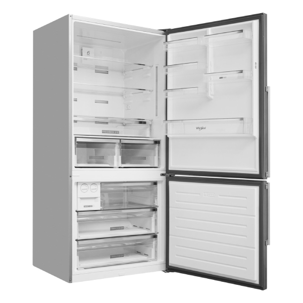 WHIRLPOOL W84BE72X2 Refrigerator with Bottom Freezer, Inox | Whirlpool| Image 3