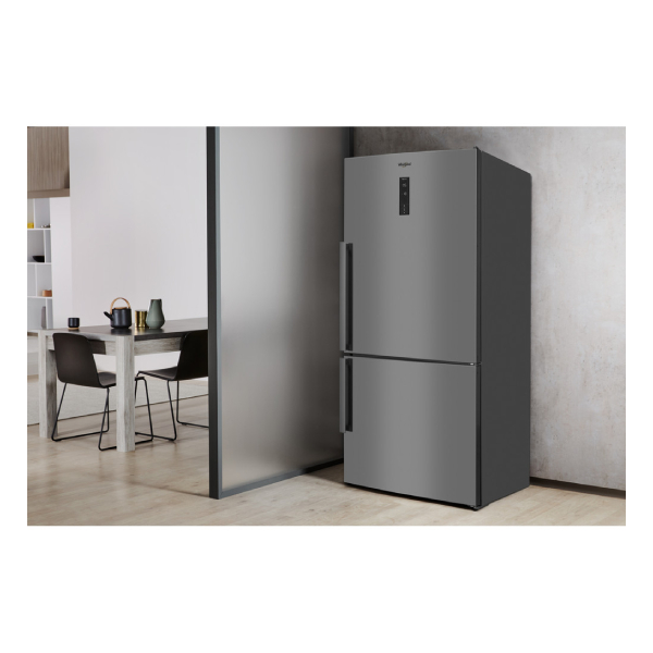 WHIRLPOOL W84BE72X2 Refrigerator with Bottom Freezer, Inox | Whirlpool| Image 4