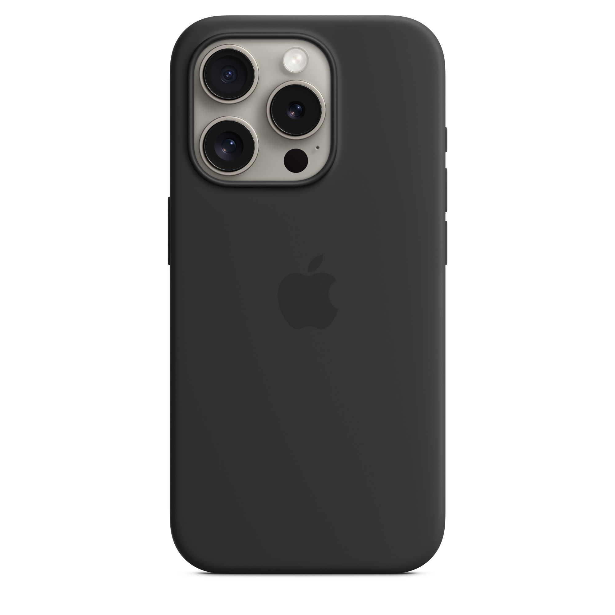 APPLE Silicone Case for iPhone 15 Pro with MagSafe, Black | Apple| Image 2