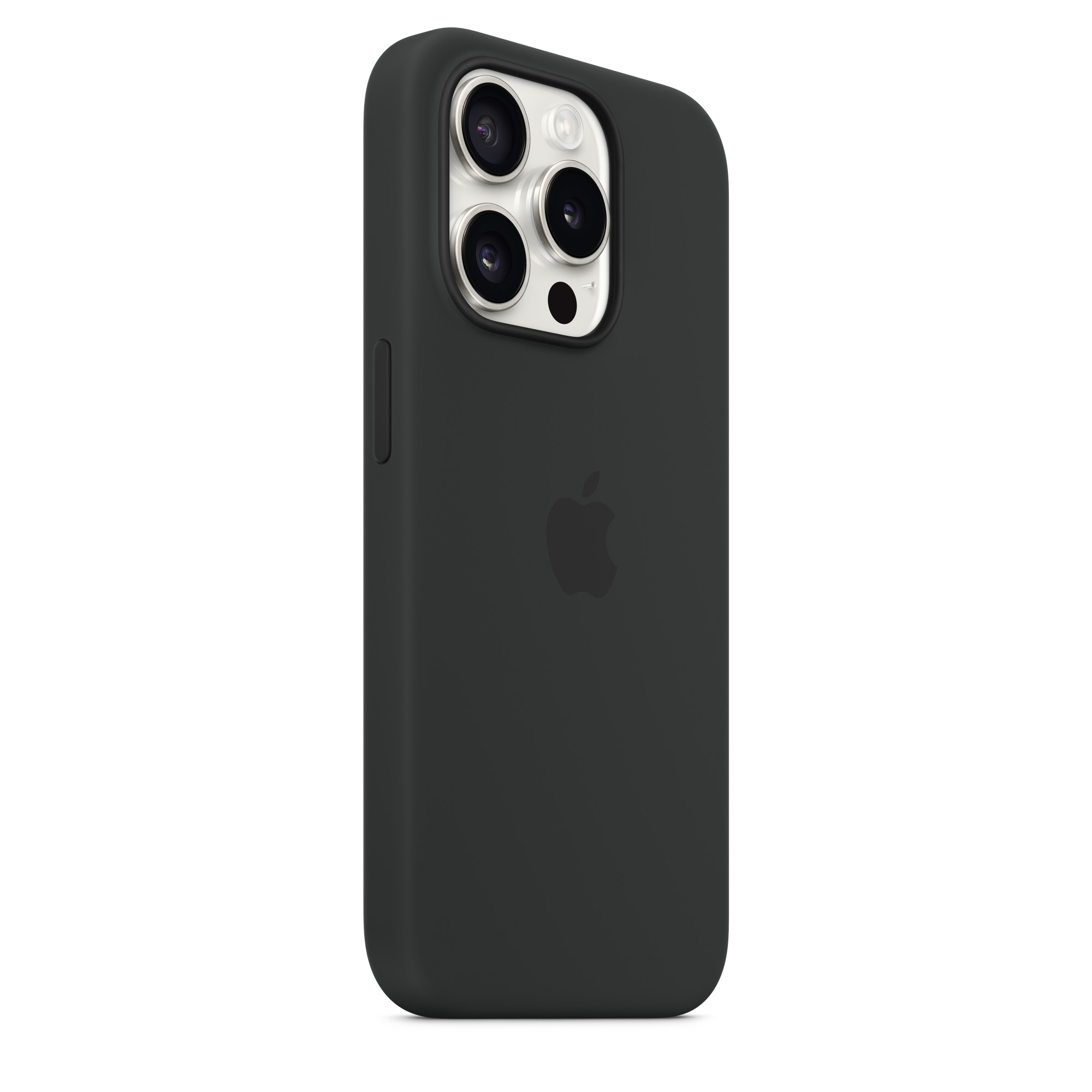APPLE Silicone Case for iPhone 15 Pro with MagSafe, Black | Apple| Image 3