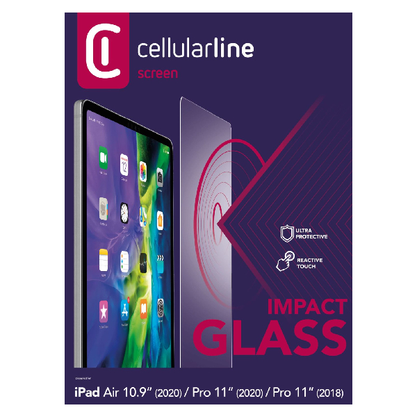 CELLULAR LINE Προστατευτικό Γυαλί Οθόνης για iPad Air 10.9"/Pro 11 | Cellular-line| Image 2