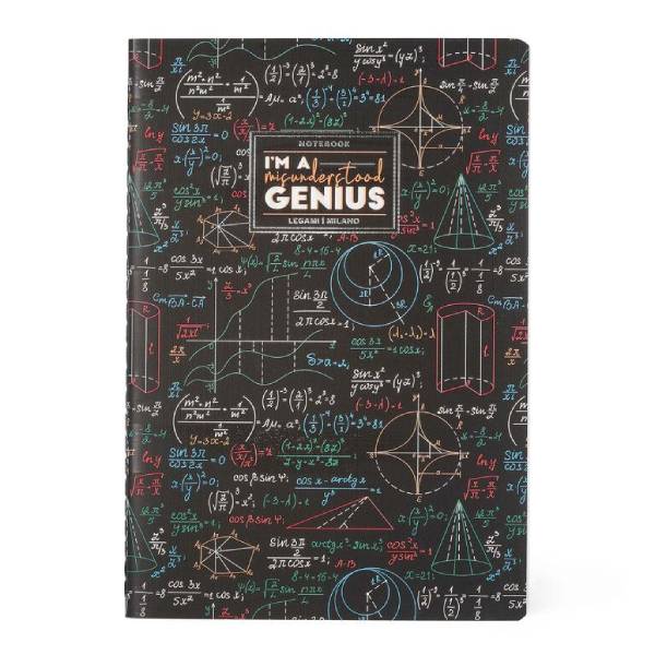 Legami Genius Notebook with lined pages