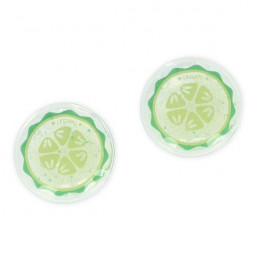 LEGAMI Reusable Cooling Eye Pads - Cucumber  | Legami