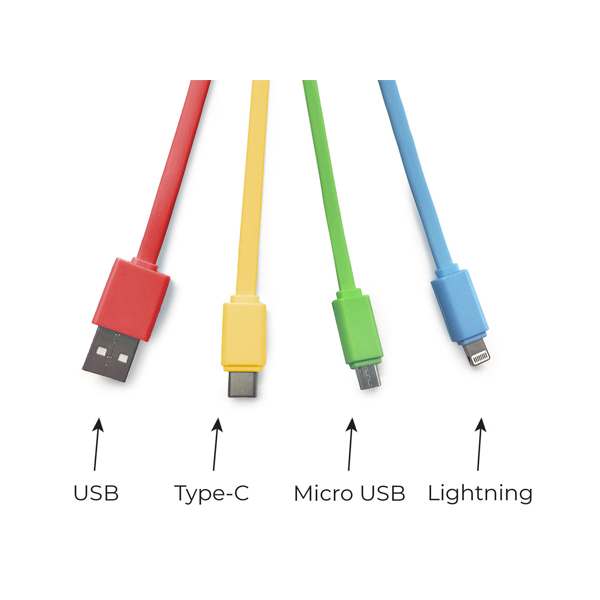 LEGAMI UCC0006 Multi port keychain cable with 4 connectors | Legami| Image 2