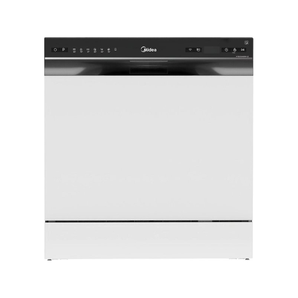 MIDEA MTD55S500W Mini Dishwasher, White