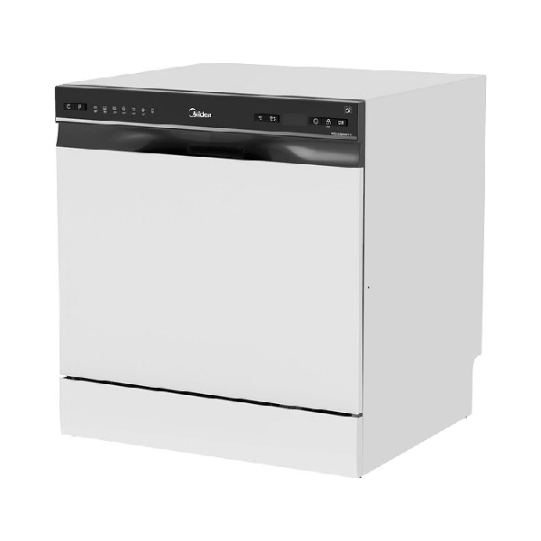 MIDEA MTD55S500W Mini Dishwasher, White | Midea| Image 2