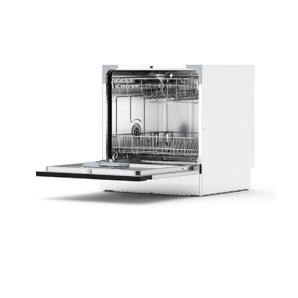 MIDEA MTD55S500W Mini Dishwasher, White | Midea| Image 4