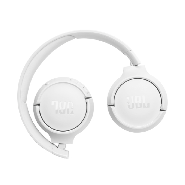 JBL Tune 520BT On-Ear Wireless Headphones, White | Jbl| Image 3