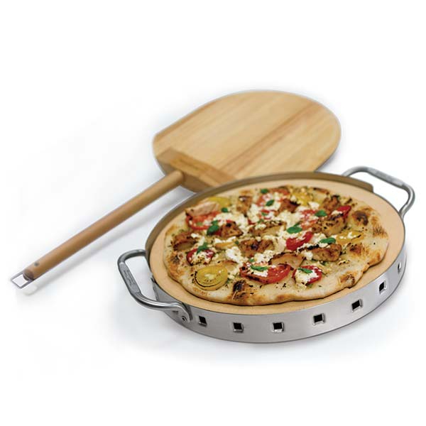 BROIL KING 69816 Pizza Stone Grill Set
