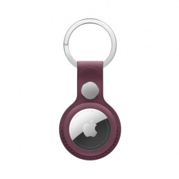 APPLE MT2J3ZM/A AirTag FineWoven Keyring, Mulberry | Apple