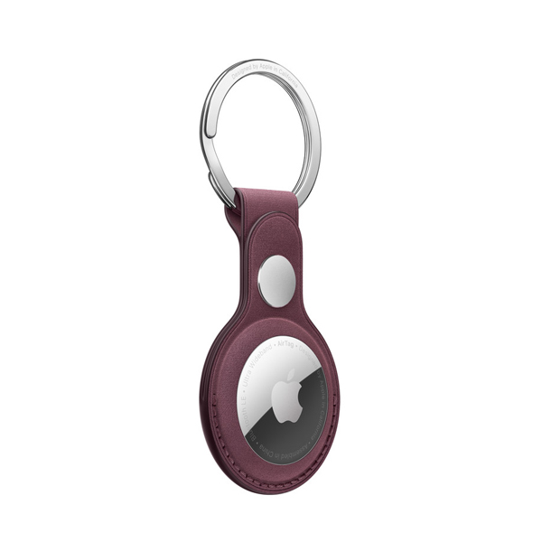 APPLE MT2J3ZM/A AirTag FineWoven Keyring, Mulberry | Apple| Image 3