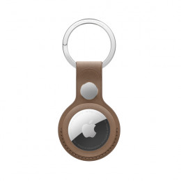 APPLE MT2L3ZM/A AirTag FineWoven Keyring, Taupe | Apple